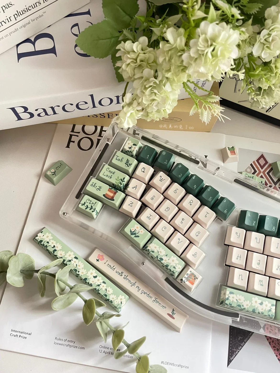 Nanyuan dream keycap original keycap original factory height five-sided sublimation keycap