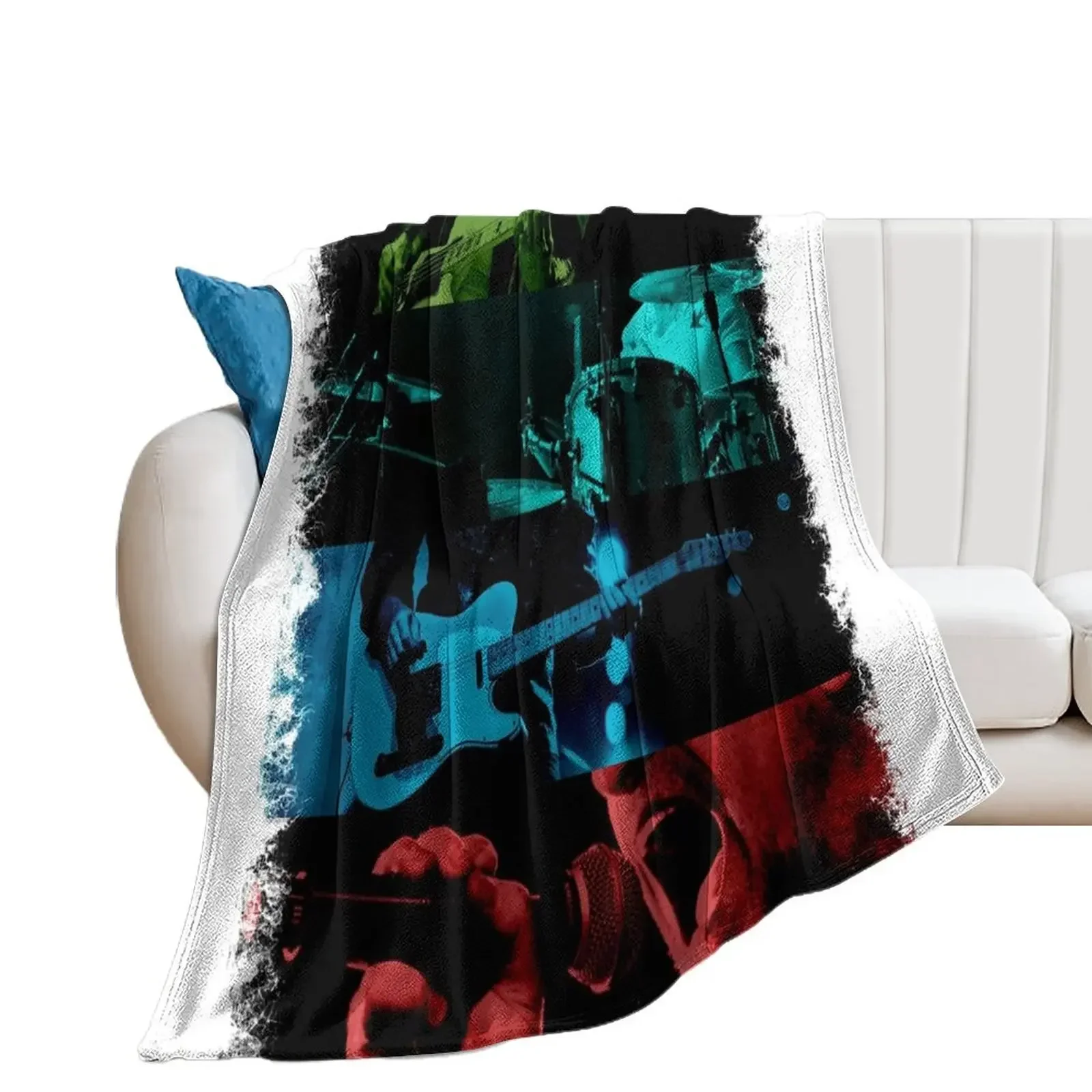 

u2 full band Throw Blanket warm for winter Thin Luxury Throw Blankets