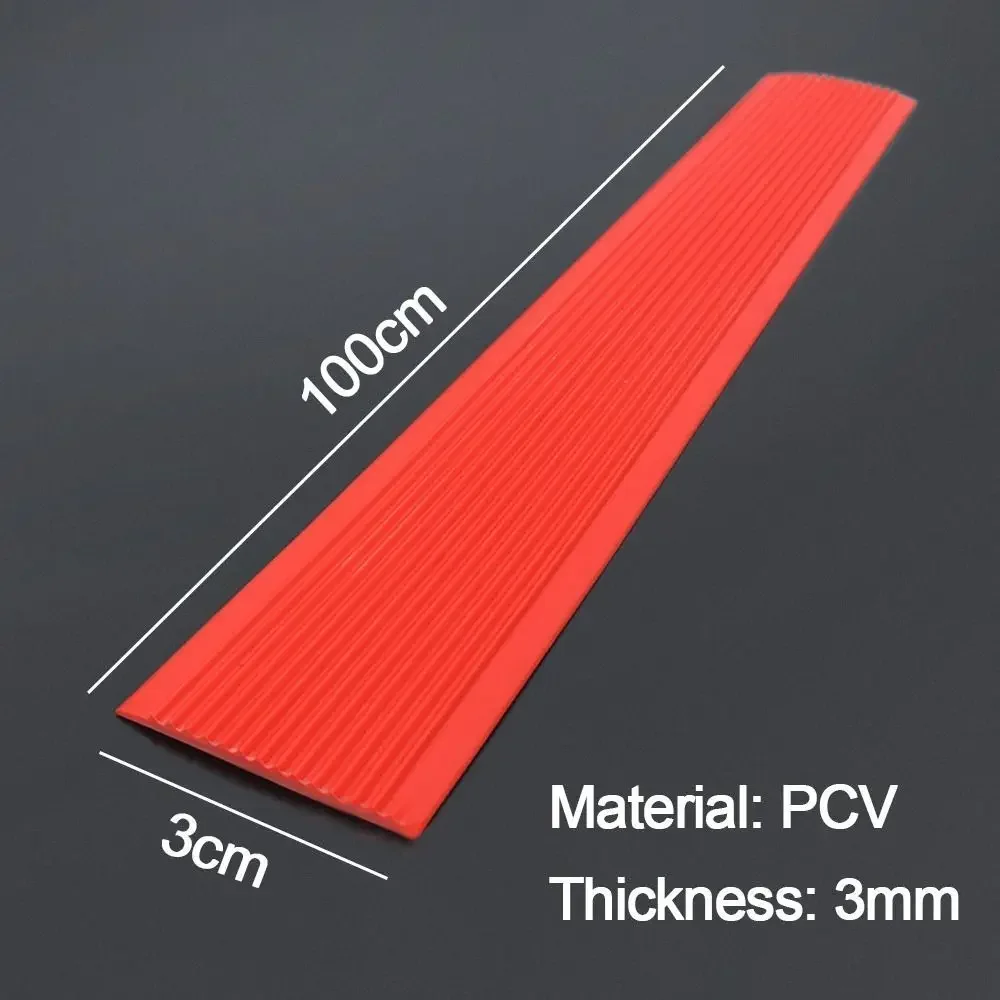 1PC 1mx3cm Anti-Slip Stair Strip Stair Treads Strip Staircase Protection Sticker Self-adhesive Step Protector Rug Practical
