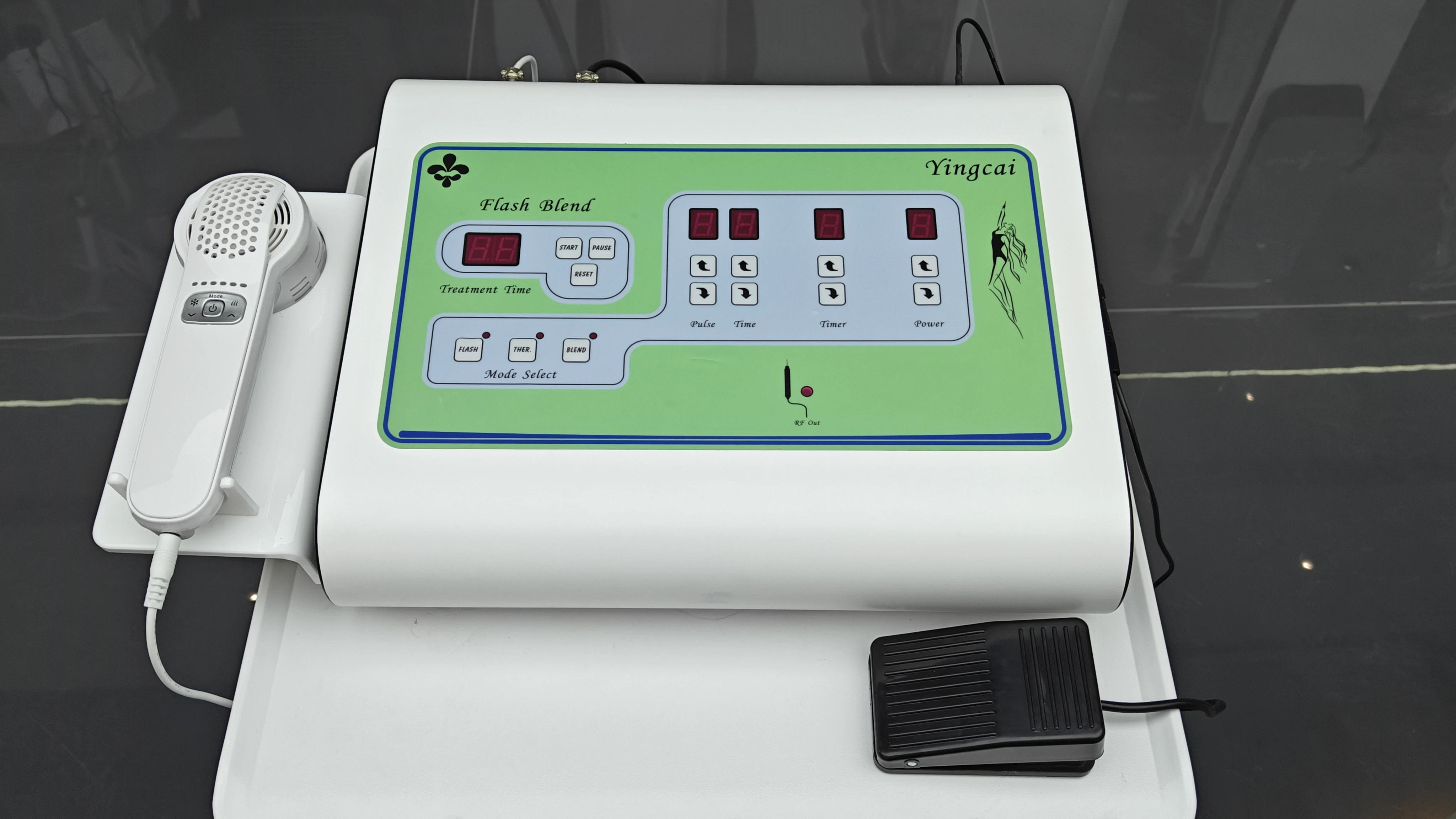 

New Arrival Professional 2 IN 1 Electrolysis Hair Removal and Hot and Cold Hammer Painless Hair Remove Calm Skin