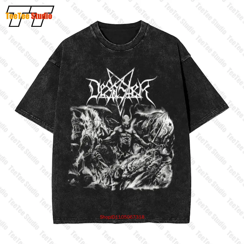 Desaster 666 Satans Soldiers Syndicate Destroyer Cruel Force Nifelheim Own Design T-Shirt KM4S