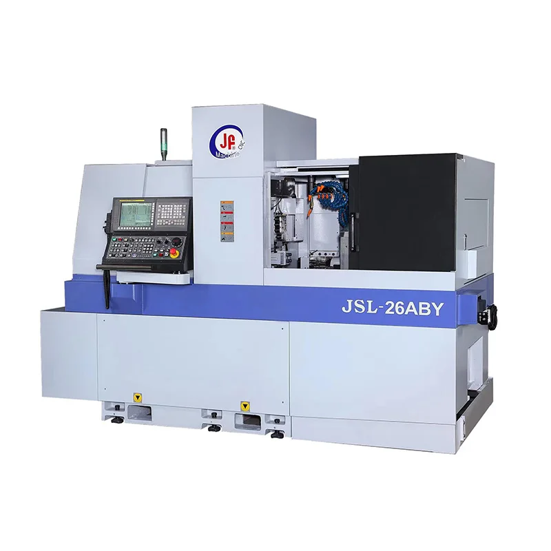 Hine automático do torno do CNC para o metal, contato preciso alto super do ângulo, tipo suíço do rolamento de esferas, Jsl-26Aby