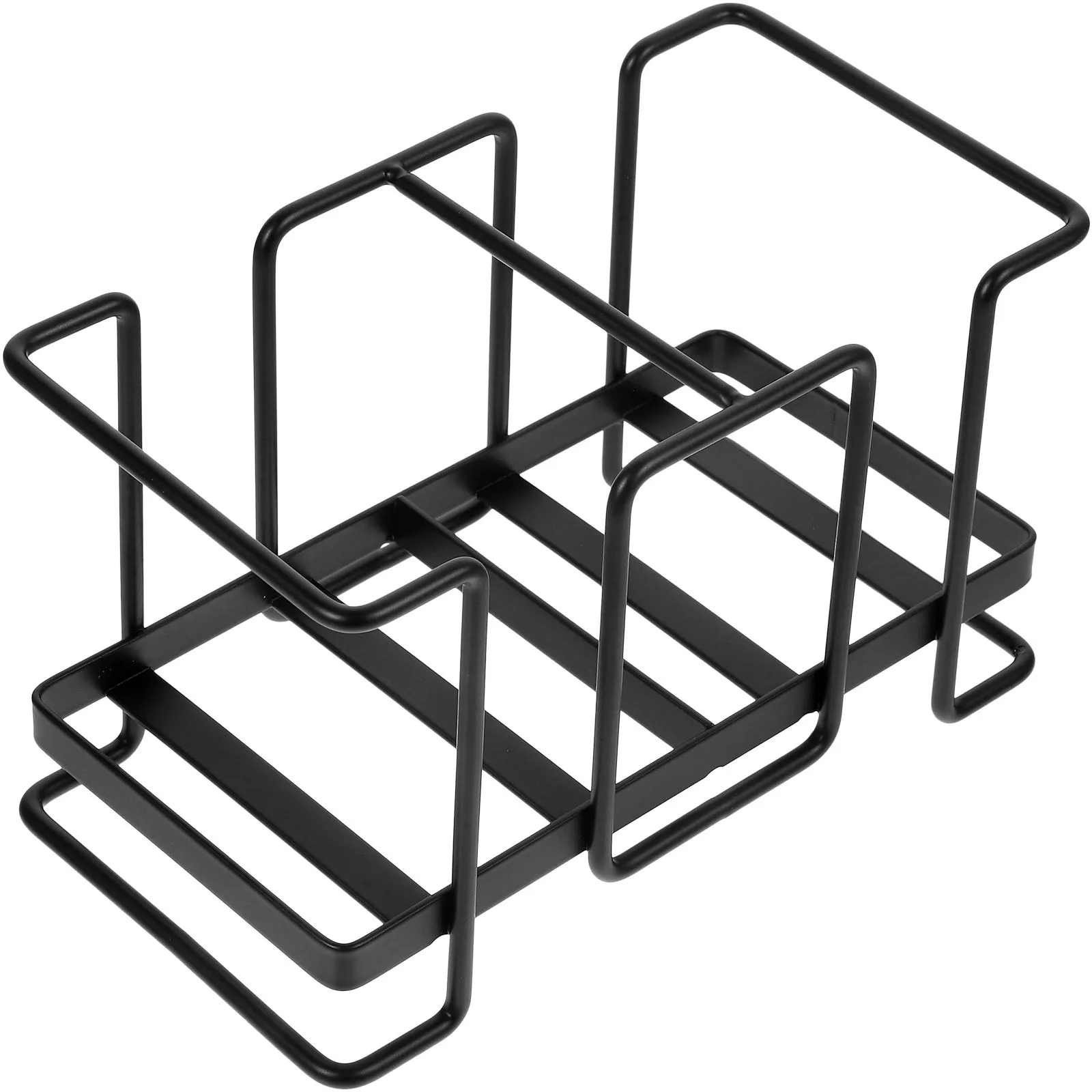 

Paper Holder Large Capacity Iron Desktop Cup Organizer For Coffee Shop Milk Tea Cafe Wear-Resistant Disposable Cup