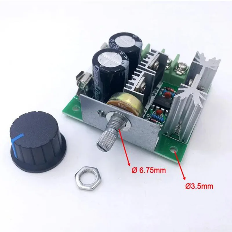DC Motor speed controller PWM controller motor controller 12V-40V 10A 0.01-400W s1