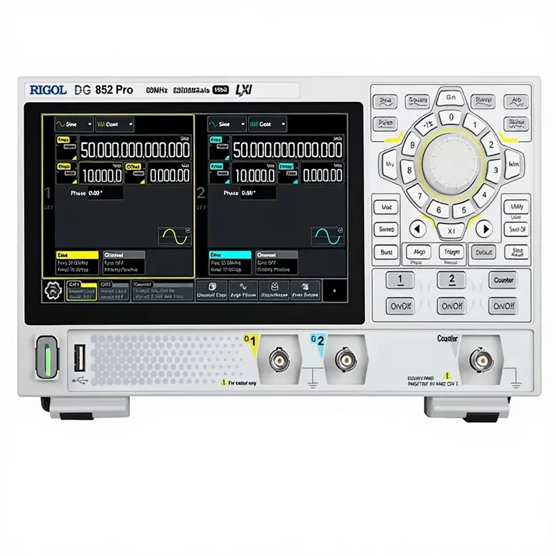DG852 PRO Versatile High-Fidelity Dual-Channel Function / Arbitrary Waveform Generator for Precise Signal Simulation