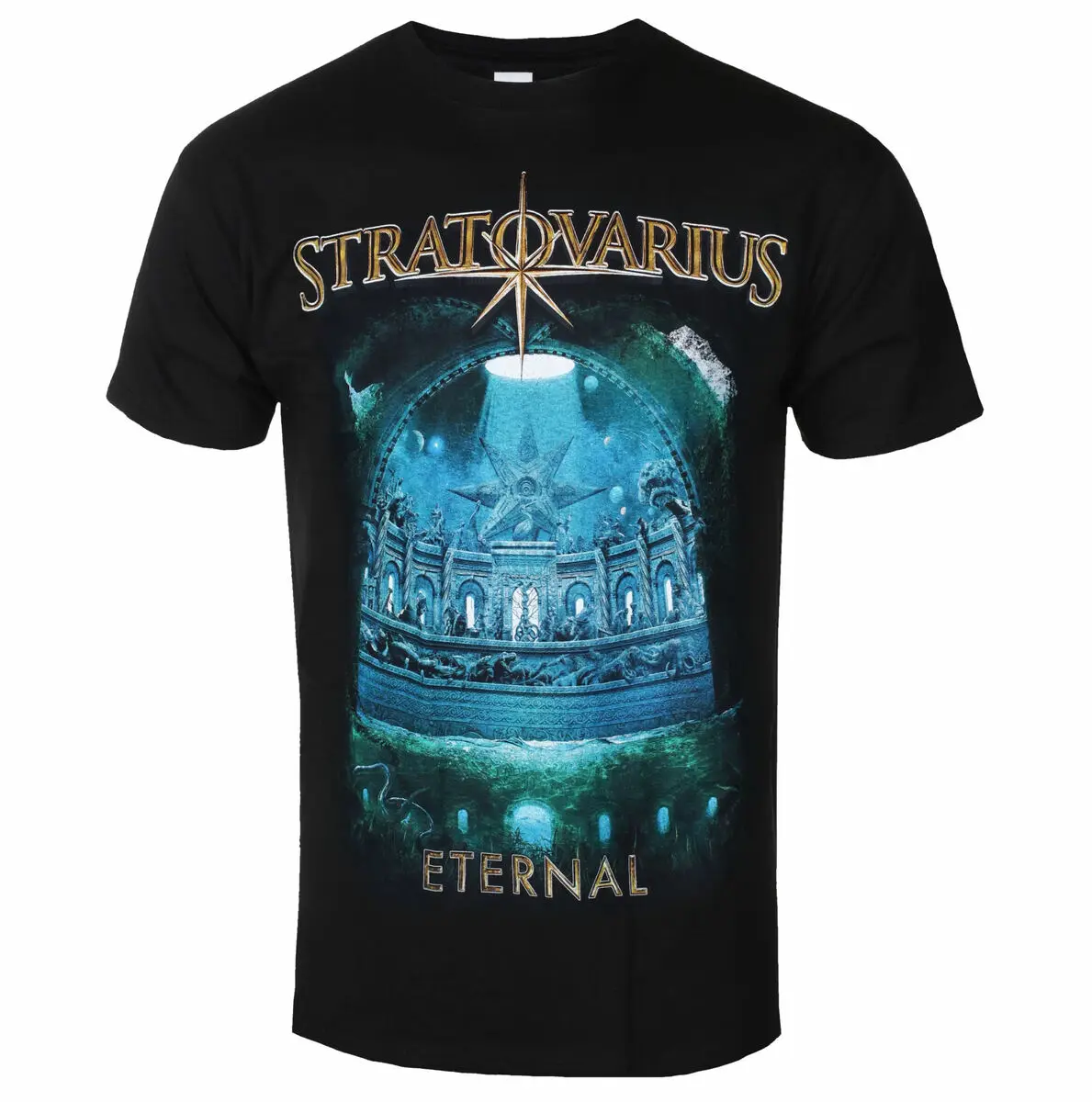 Camiseta de Algodón con Gráfico Stratovarius 2026, Unisex, de Verano, Manga Corta, Marca de Moda, Estilo Casual, Vintage y de Lujo