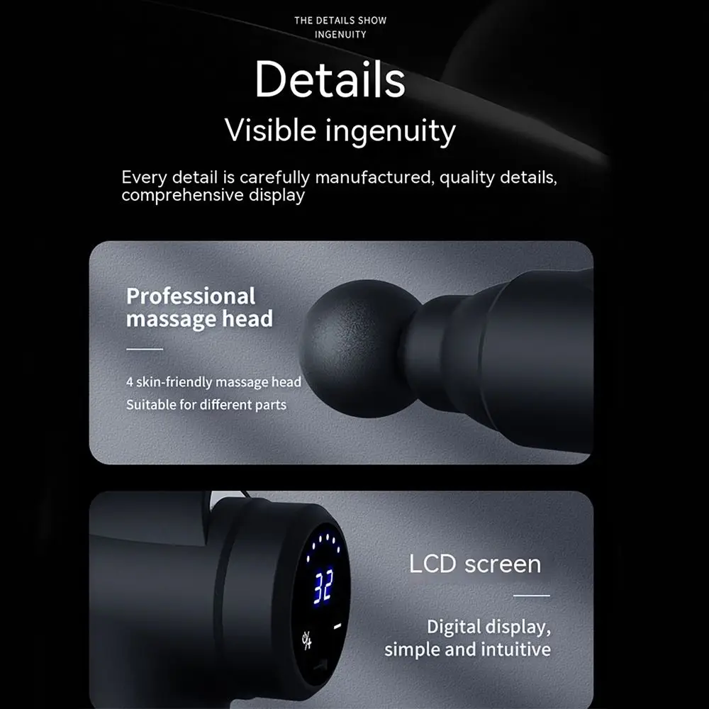 新しい-32-モード筋膜マッサージャーノイズリダクション筋肉リラックス筋膜マシン-4-ヘッド-lcd-ディスプレイボディマッサージャーボディリラクゼーション