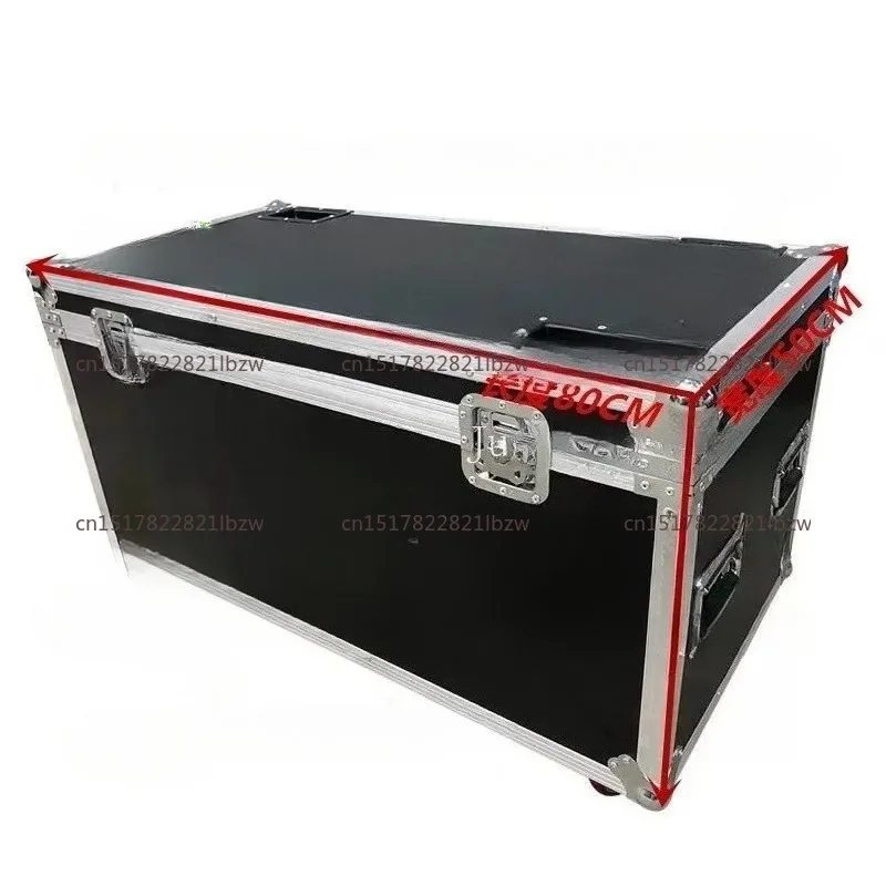 Custom Sizes Cable Wire Storage Trunk Shockproof Tool Box Flightcase Flycase Stage Lighting Equipment Flight Case with Wheels