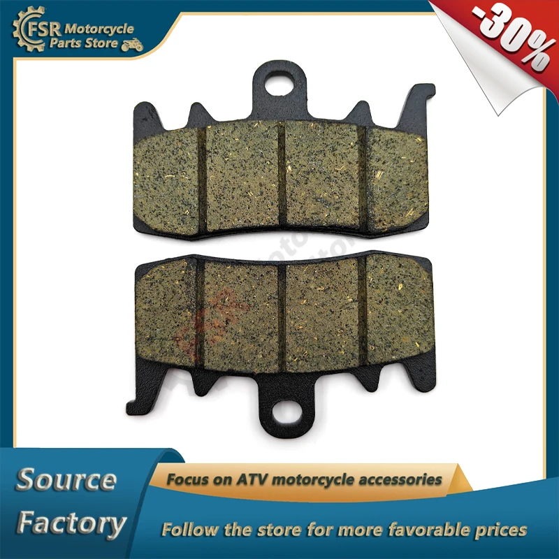 

Front brake pads,Fits BMW F800R F900XR S1000R R12 R1200RS RNineT R1250RS,P/N:34118548028,Copper-based brake pads