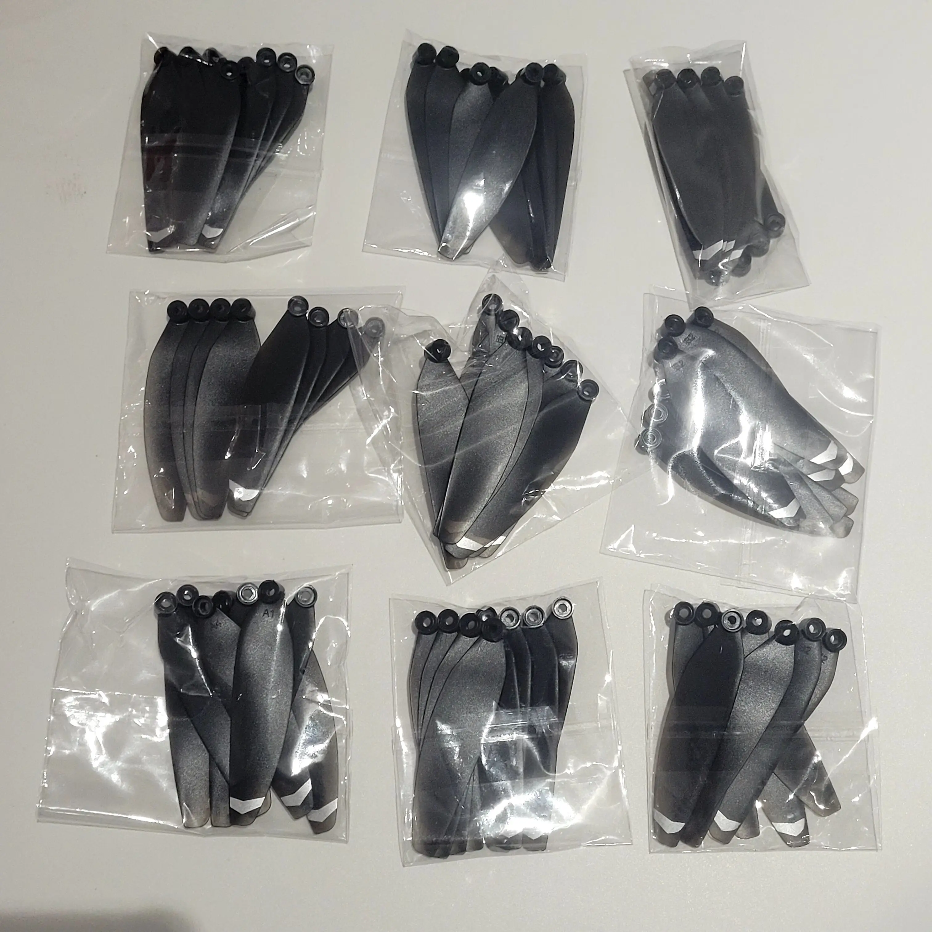 

9Set Propeller CW CCW Wing Spare Part Original for K11 MAX Drone Water Bomb RC Quadcopter Main Blade Rotor Accessory