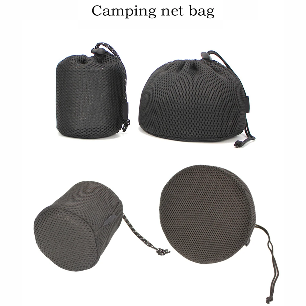 

Outdoor Camping Storage Net Bag Anti-Collision Brand New For Camping Hiking Travel Bags For 500/900ml Cups Outdoor Picnics