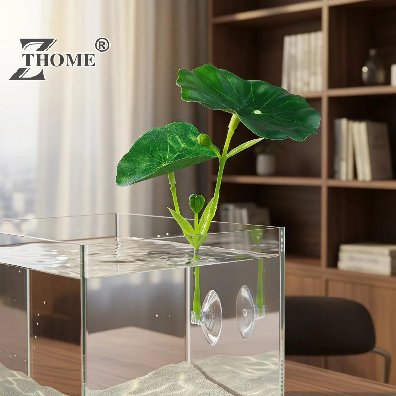 Plastic Betta Fish Rest Leaf Simulated Lotus Leaves For Betta Rest Hiding Spawning Play Relax