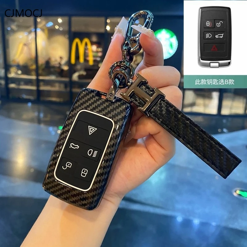 

Чехол для ключей премиум-класса для Land Rover Discovery 5/4 Evoque L Defender 110 — защитный брелок для ключей