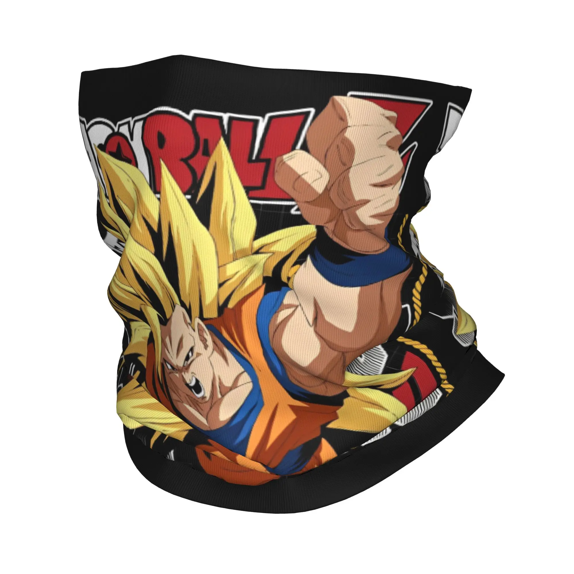 Men Women dragonball dragonballz dbz Bandana Merch Neck Gaiter Printed Mask Scarf Warm Hair Band Wrist Wraps For Riding