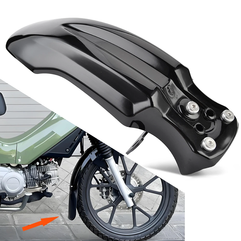 Motorcycle Front Fender Extender For Honda Cross Cub 110 CC110 2023-2024