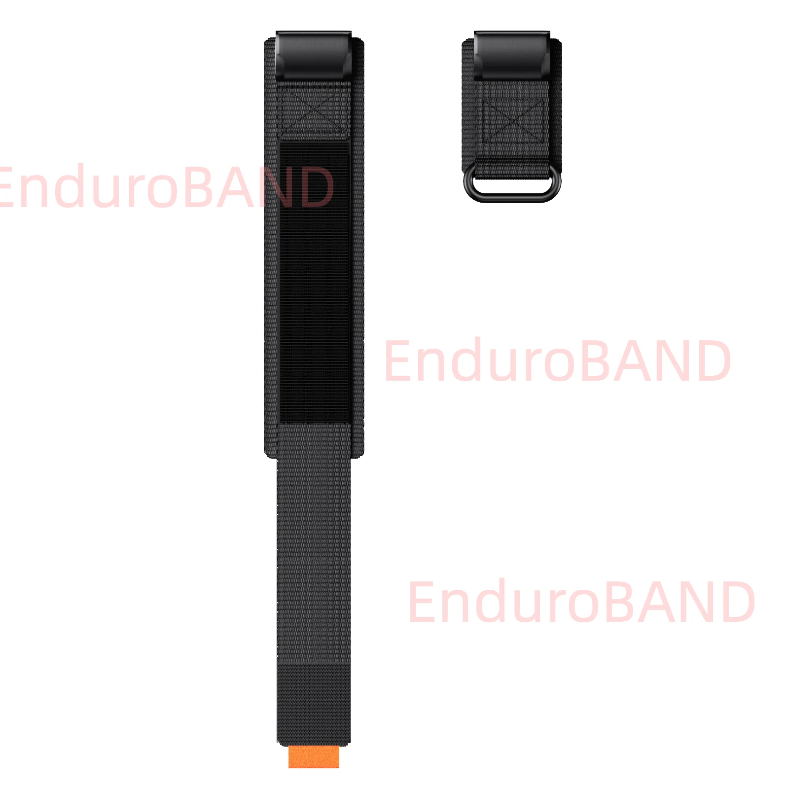 EnduroBAND Quick Fit 22mm/26mm Nylon Sports Watch Band Strap for Garmin Fenix 5X, Fenix 5X Plus, Fenix 6X, Fenix 7X, Fenix 6 Pro