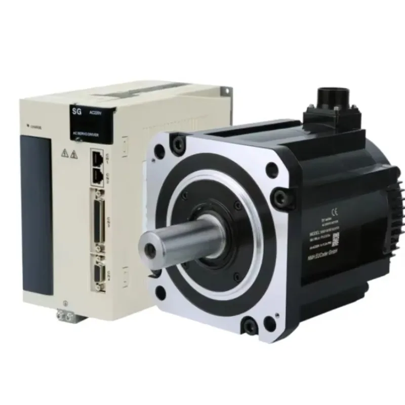 AC Servomotors 3phase 4.3kw 220v 27nm High Torque Servo Motor and Driver Cnc Kit