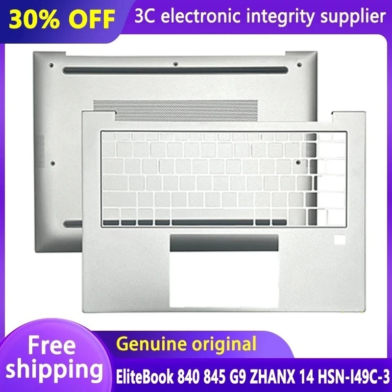 

Original New Laptop Case for EliteBook 840 845 G9 ZHANX 14 HSN-I49C-3 Palmrest Upper Cover Bottom Base Case Back Housing