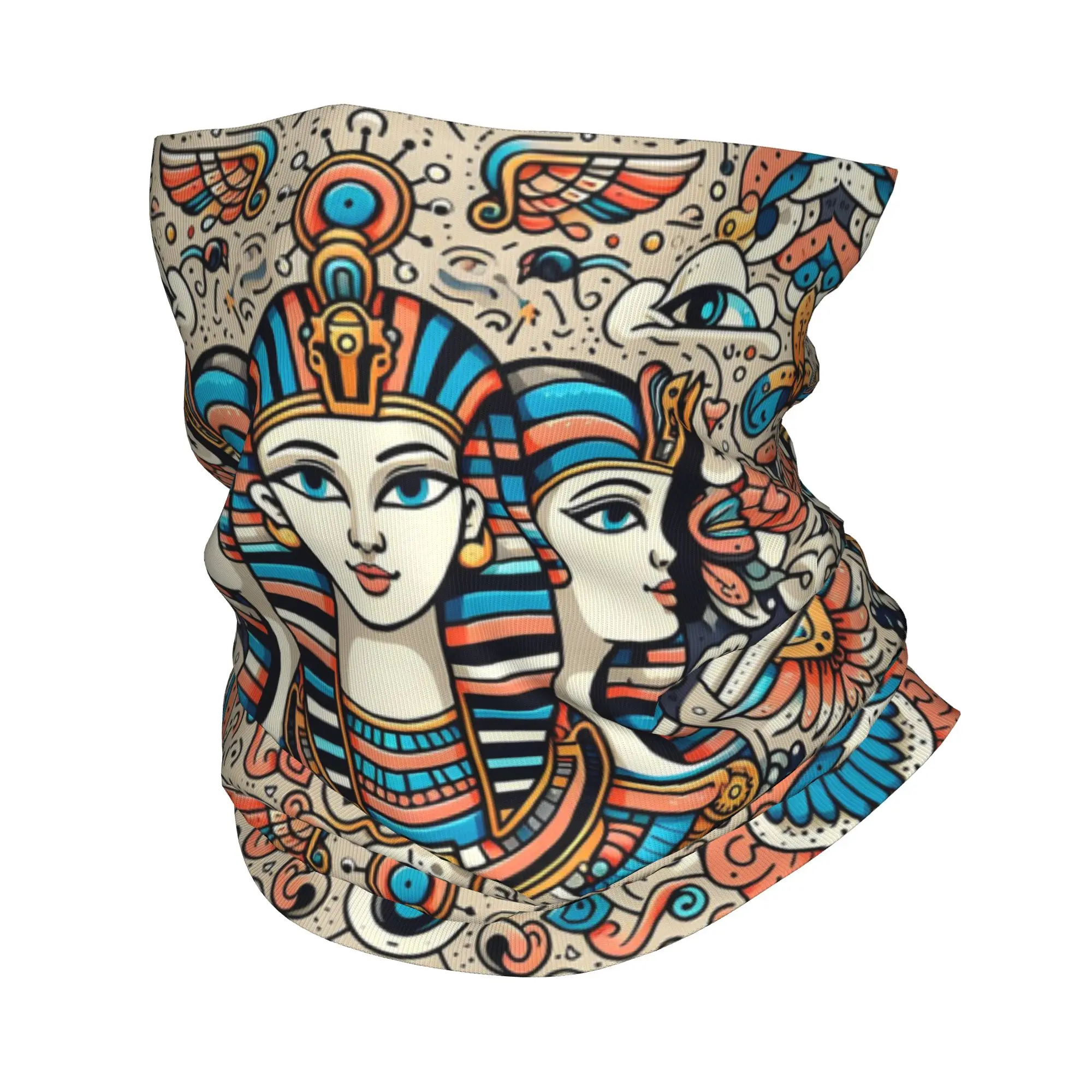 Sphinx's Mystery Revealed Egypt  from EgyApe Artists Bandana Neck Cover Printed Mask Scarf Headband Outdoor Sports For Men Women