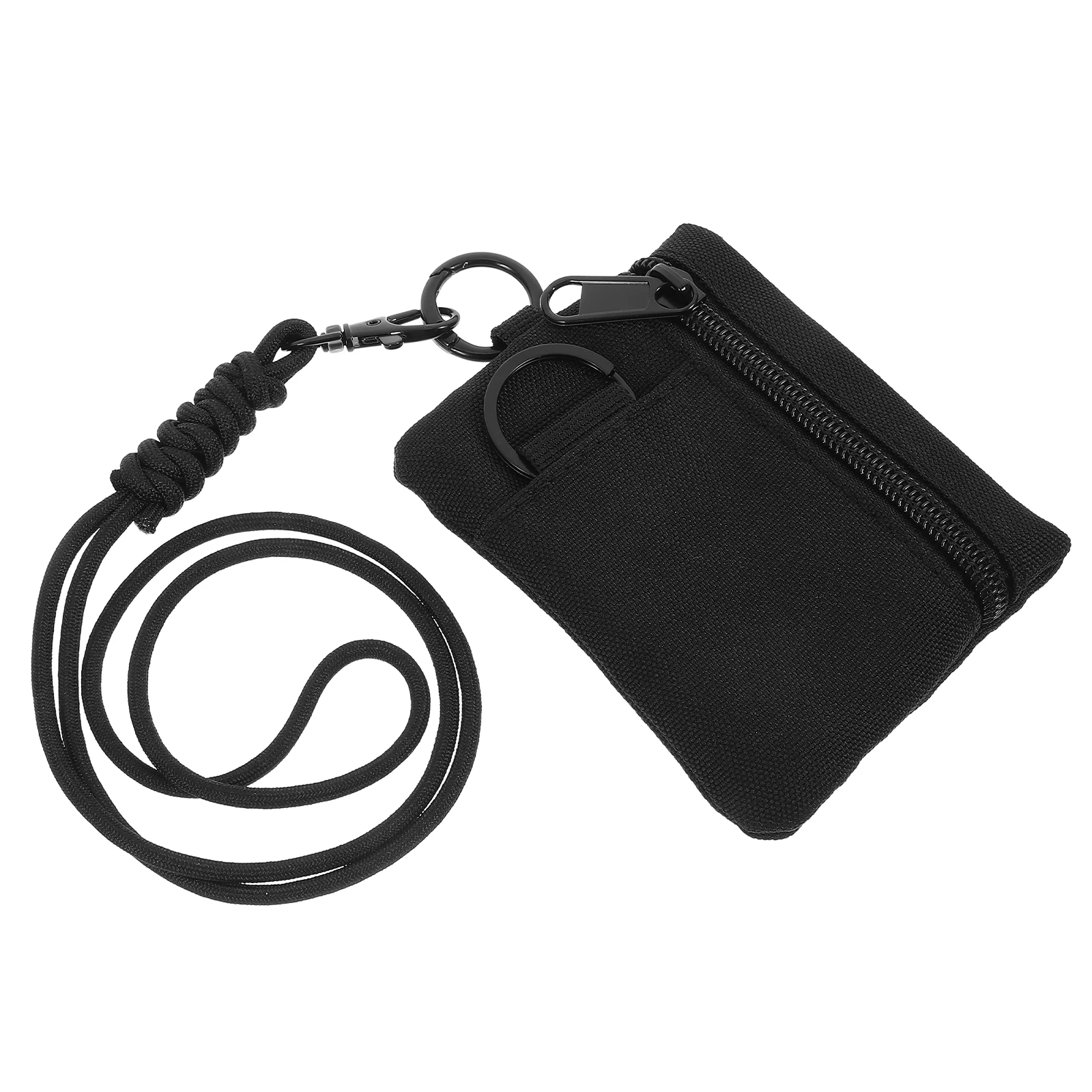

Multifunctional Headphone Bag Small Pouch Hanging Storage Nylon Travel Camping Outdoor Mini Bag Card Coin Lanyard