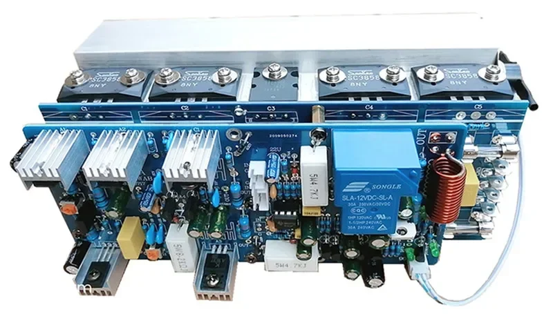 Mono 700W High Power 2SA1494 2SC3858 + TTA1943 TTC5200 Audio Tube Home Fever HIFI Audio Verstärkerplatine mit Kühler