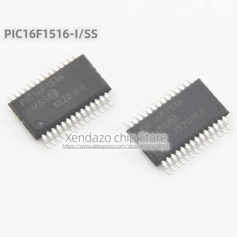 5pcs/lot PIC16F1516-I/SS PIC16F1516 SSOP-28 package Original genuine Microcontroller chip