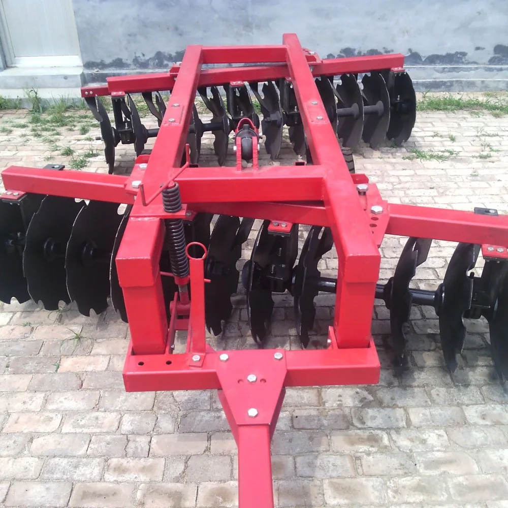 الثقيلة 1BZ 2.5 محراث القرص المعلق 24-Blade Tillage Harrow جرار سحب القرص محرك مسلفي ككون الأساسية