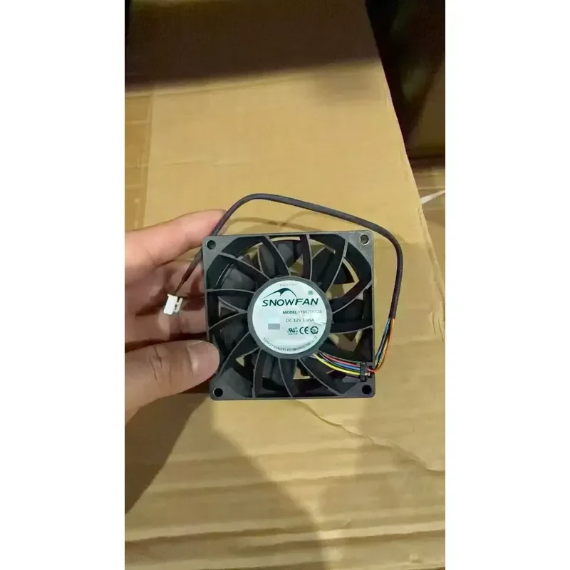 for SNOWFAN 8CM 8025 Large Wind DC 12V Cooling Fan Industrial