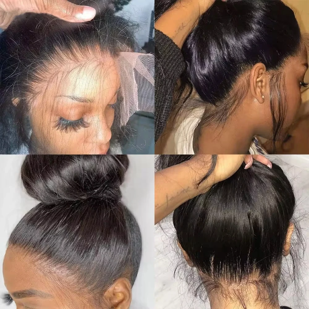 

Bone Straight 13x6 Lace Front Wigs Human Hair Brazilian Transparent Wigs For Black Women 13x4 Lace Frontal Human Hair Wig