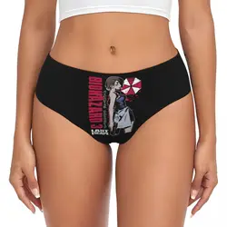 Custom Funny Corps Umbrella Brief Panties Womens Breathable Stretch Video Game Underwear