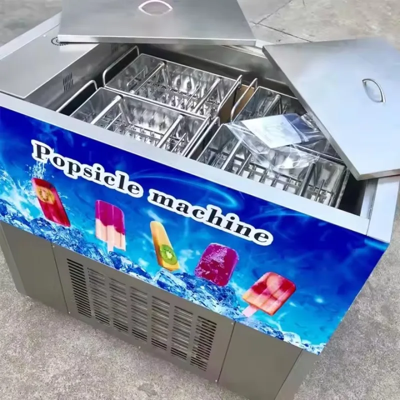 Customize Commercial Ice Cream Popsicle Making Machine Stainless Steel Popsicle Molding Maker Yogurt Fruit Popsicle Molds