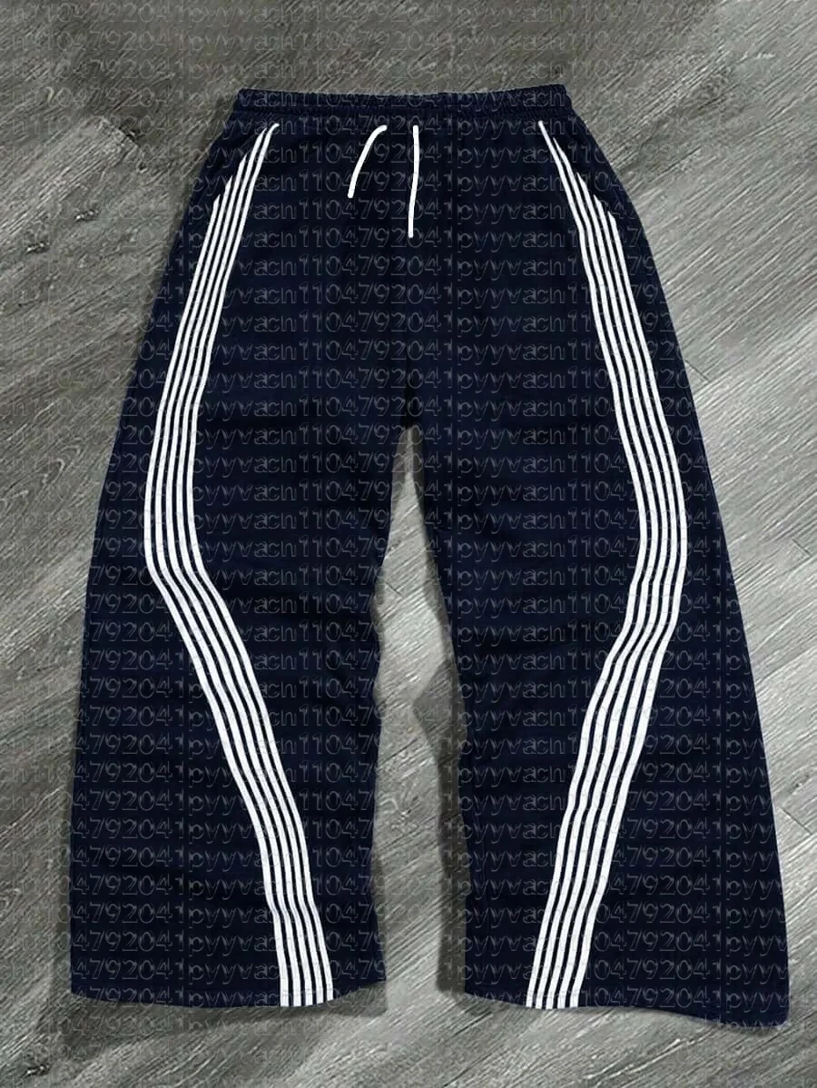 

2026 New Style Men's Street Fashion Simple Casual Sports Pants 3D Printed Quick-Drying Breathable Daily Outdoor Sports Pants