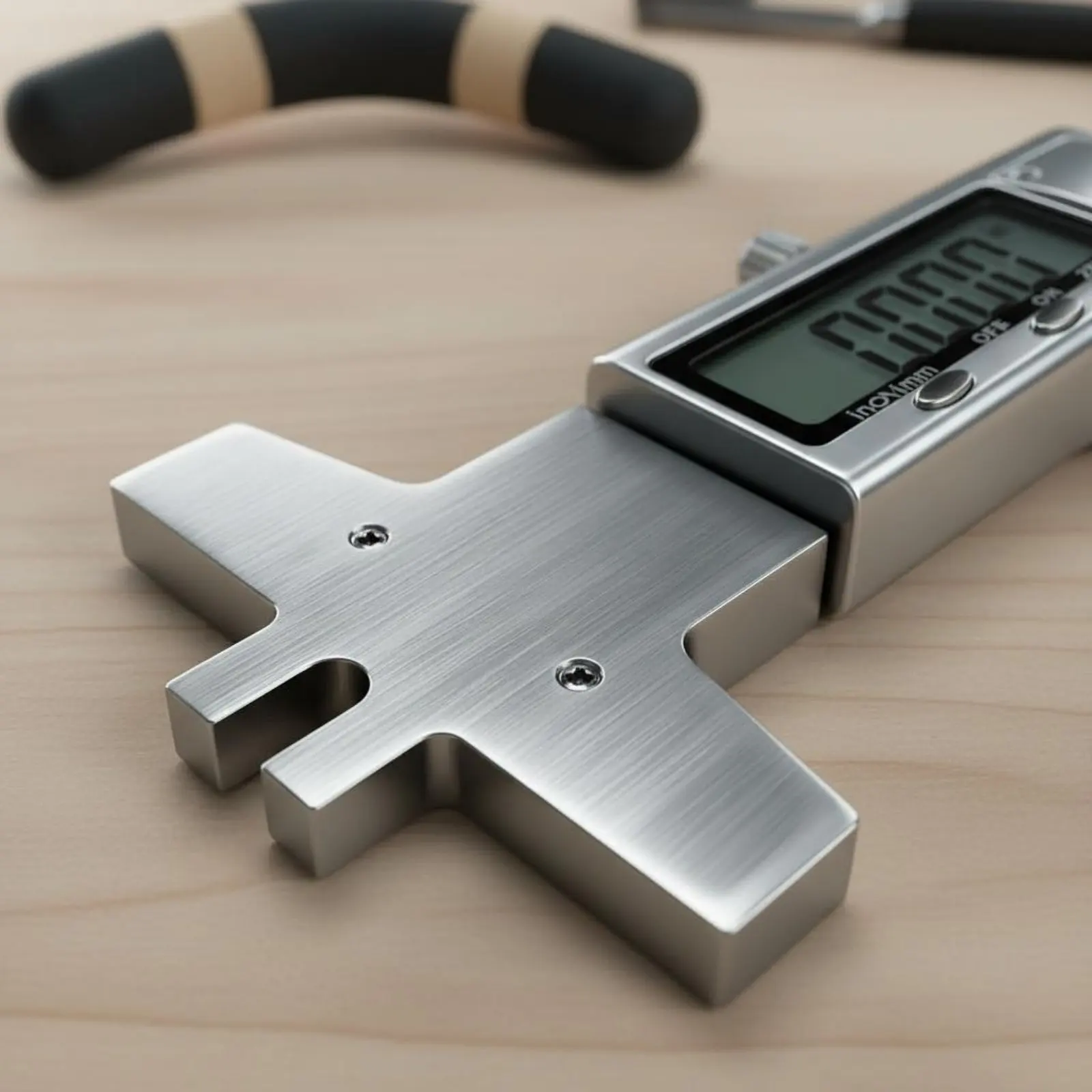 

Digital String Action Gauge doubleUnit Measurement Digital String Height Gauge Guitar Action Meter Wear-Resistant Surface