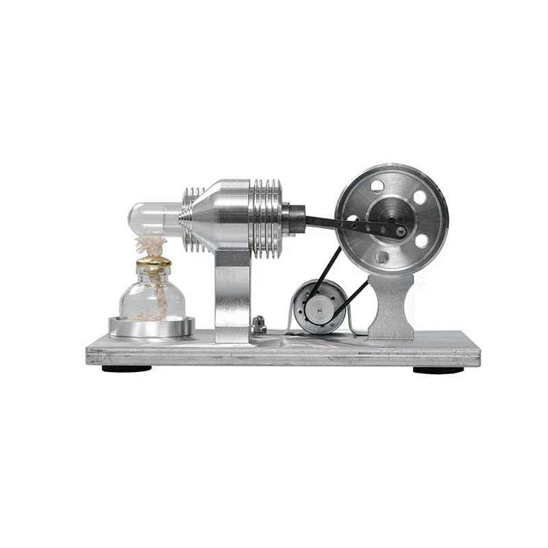 Stirling Balanced Engine Model  Toy Can Start Fuel Mini Metal Assembled Toy Physics Experimental Education Aids