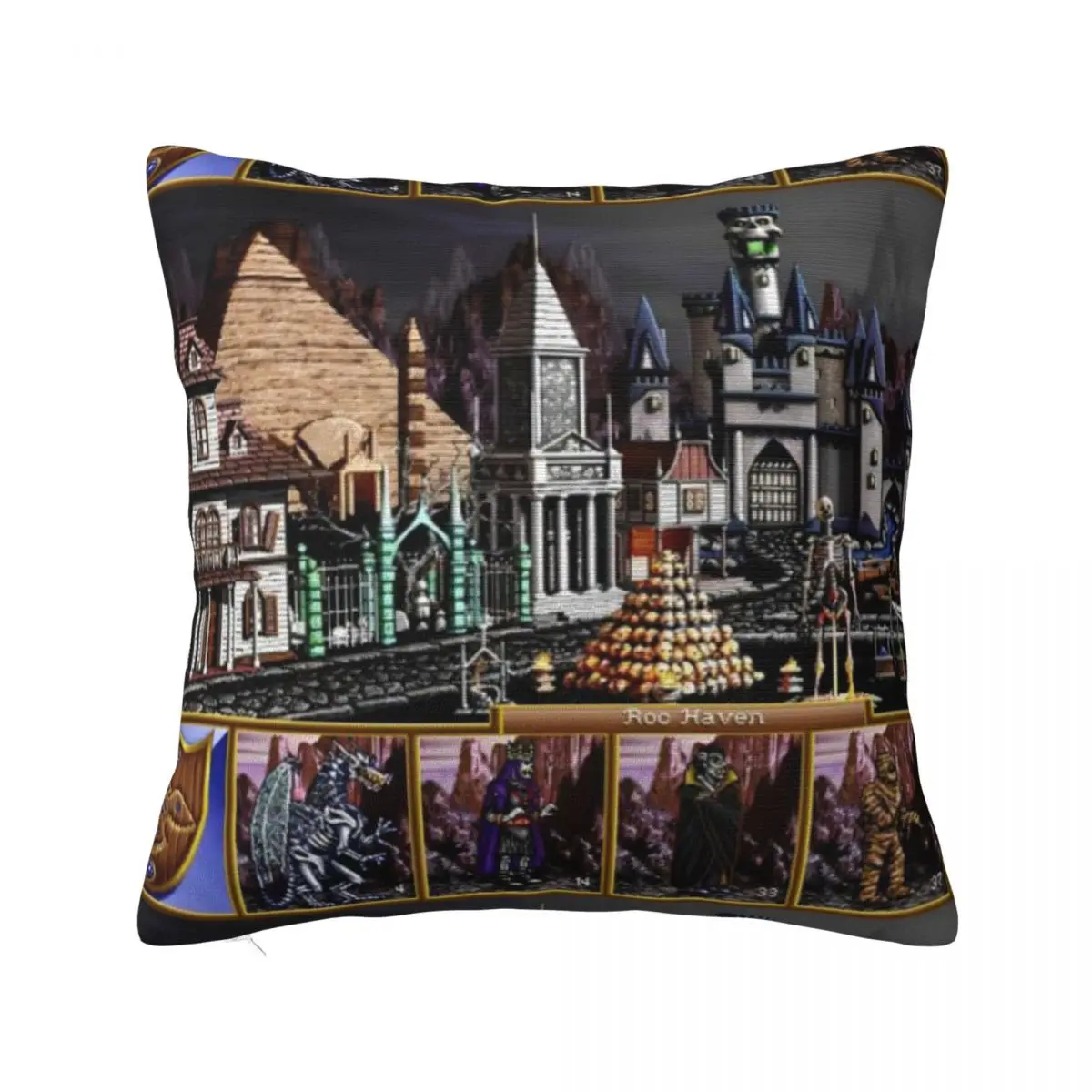 Heroes Of Might And Magic 2 Necromancer A Pillow Case