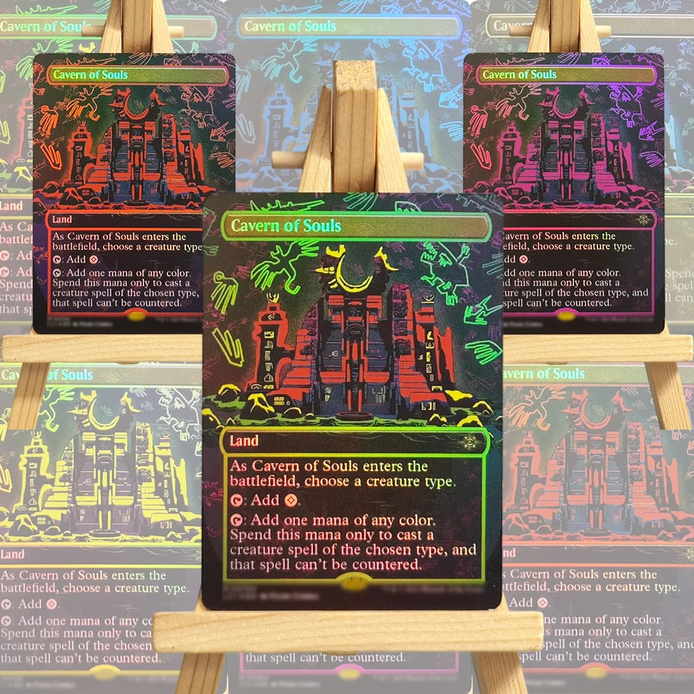 

Коллекционные карты LCI TCG Proxy DIY: Magic: The Gathering - Cavern of Souls (английская версия) 345, 410a, 410b, 410c, 410d, 410e, 410f - Игровая коллекция, карточные игрушки