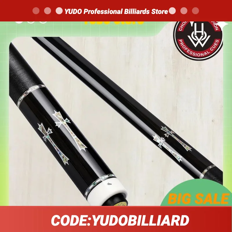 Original HOW FH-393-M Billiard Pool Cue Billar Stick Kit AP PLUS Professional Maple Shaft 13.1mm Tip with Excellent Case China