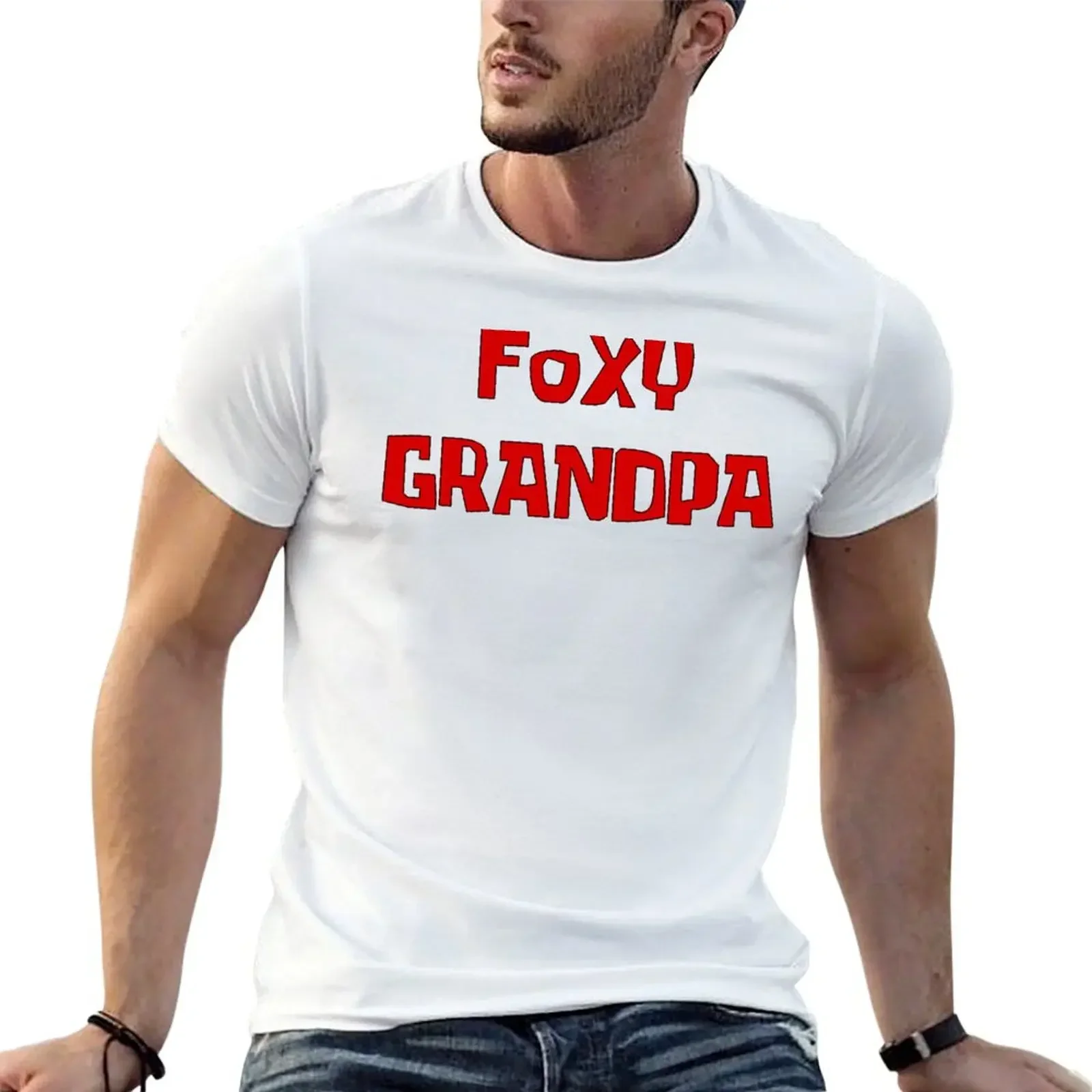 

FOXY GRANDPA T-Shirt shirts graphic tees anime stuff shirts graphic designer t shirt men