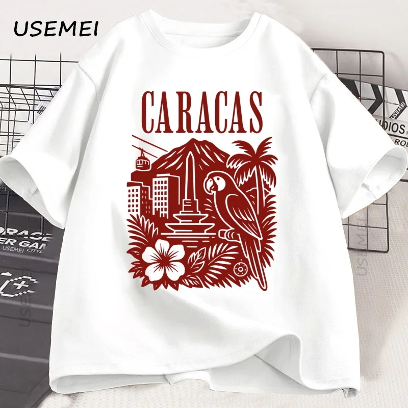 

Venezuela Latino Oversize T-shirt Unisex Graphic Tee Cotton Graphic Tees Printed Oversize Man Tshirt Short Sleeve T Shirt