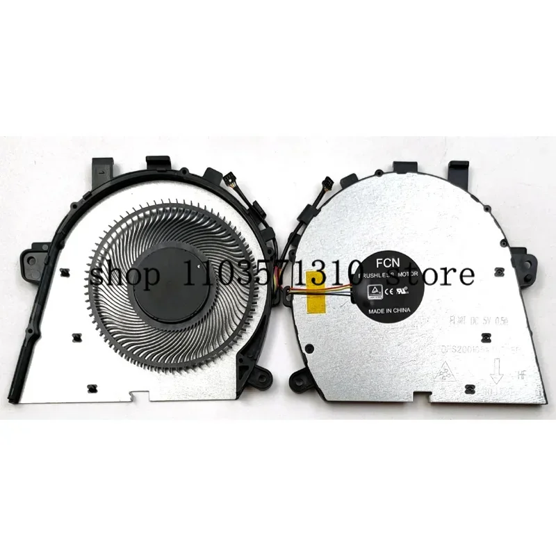 

New for Lenovo Yoga C740-14 C740-14IML series laptop CPU cooling fan dfs 2001054 a0t flmt