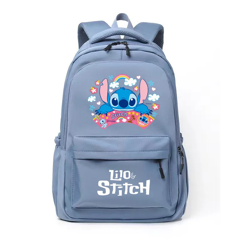 Fashion Disney Stitch Backpack Teenager Girls Boys BookBag Laptop Rucksack Cute Junior School Student School Bag Mochila