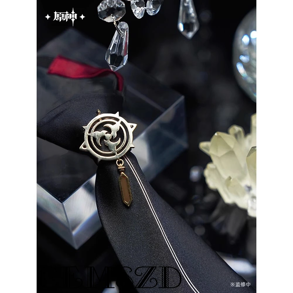 [Genuine] Hot Game Genshin Impact Tartaglia Wanderer Cosplay Easy Tie Costume Accessories Anime Cartoon Props Halloween Gifts