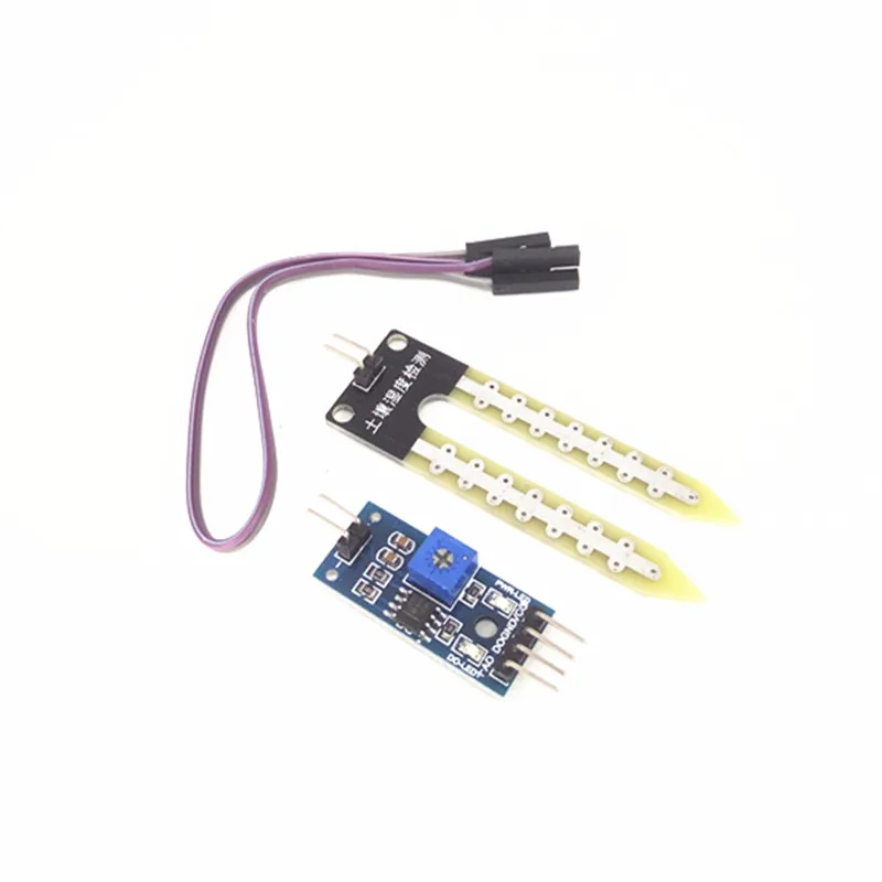 1set Soil Hygrometer Humidity Detection Module Moisture Water Sensor Soil Moisture For Robot Smart Car For Arduino
