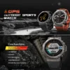 GPS 스마트 워치 1.43 AMOLED 스크린, 5ATM 방수 내장 GPS 나침반, 170 가지 이상의 스포츠 모드, 남성용 내구성 스마트 워치, 2025 신제품 2