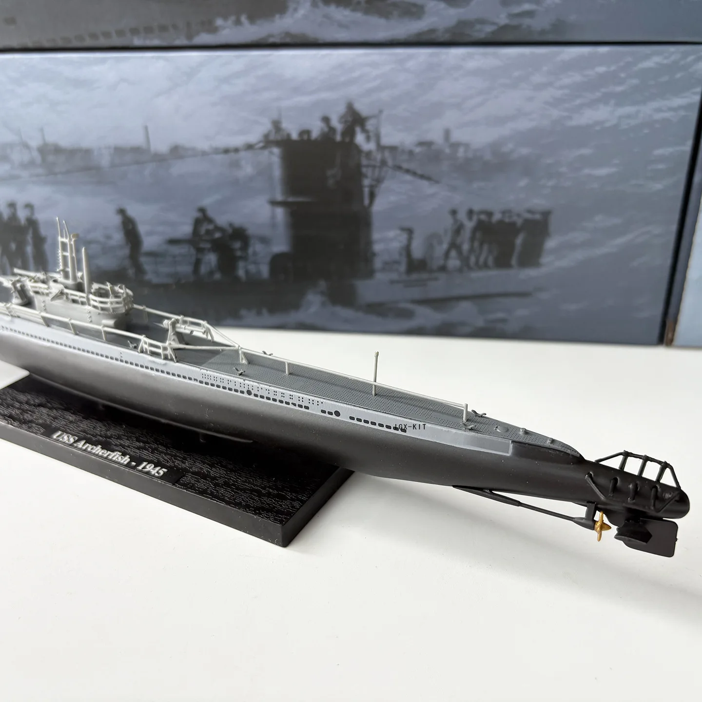 Diecast 1:350 Scale US/German U-boat Submarine Sailfish Alloy WWII U181 U552 Warship Ship Model Ornament Boy Collection Gifts