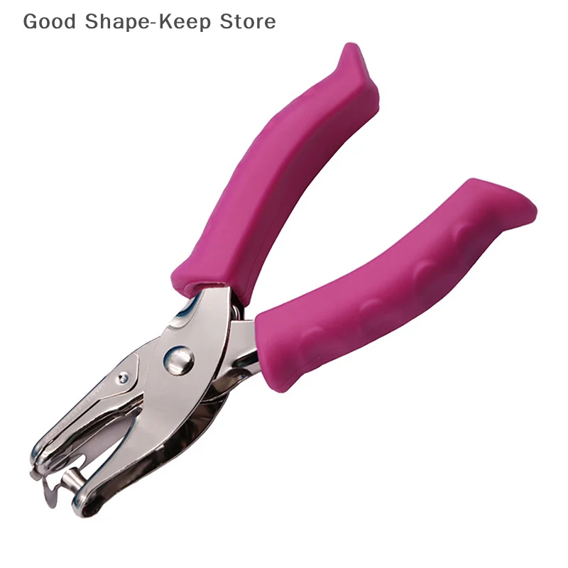 Uroczy dziurkacz ręczny w kształcie koła, wydajność 3-6 mm, do scrapbookingu, papieru, rękodzieła DIY, wykrojnik do kształtowania, perforator.