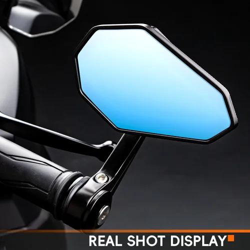Imagen 2 del producto Espejo final del manillar para BMW F900R S1000R R1250 R/RS/RT R1200R C400X C400GT espejos retrovisores laterales ajustables para extremo de barra de motocicleta