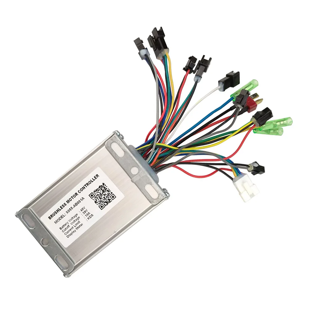 

Ebike Brushless Controller X055-AB001A 48V 18A KDS for Electric Scooter MTB Fat Bike accessories