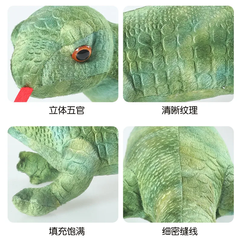 60/80/100CM lagarto simulado muñeco de peluche Lguana lagarto estatuilla modelo lindo reptil lagarto juguetes de peluche Animal relleno muñeca regalos