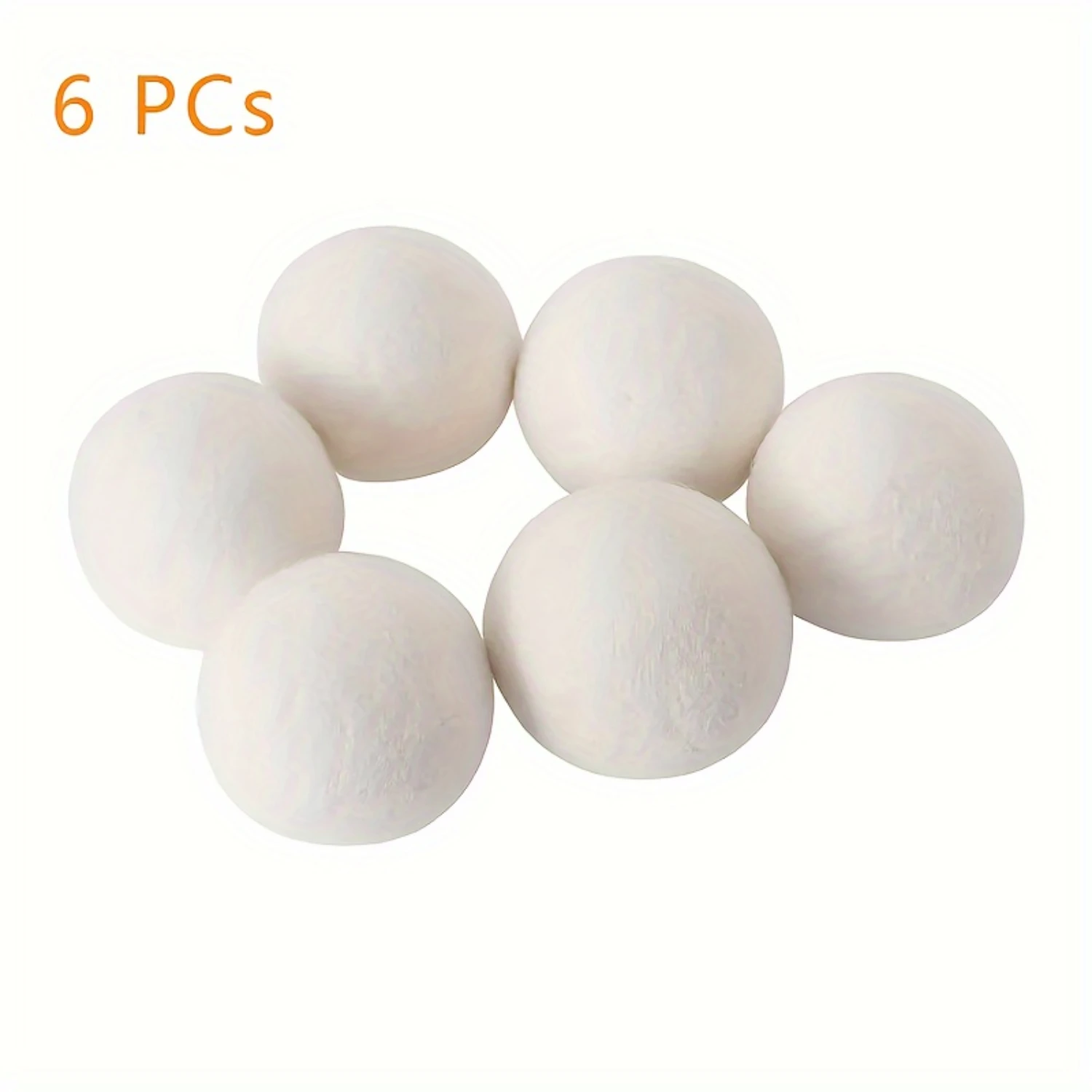 

Wool Dryer Balls XL 6-Pack - Premium Natural Fabric Softener, Award-Winning, Reusable Laundry Balls for Dryer - Eliminates Dryer